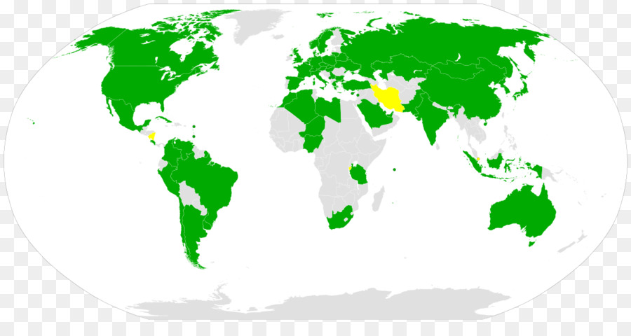 Mapa Mundial，Países PNG