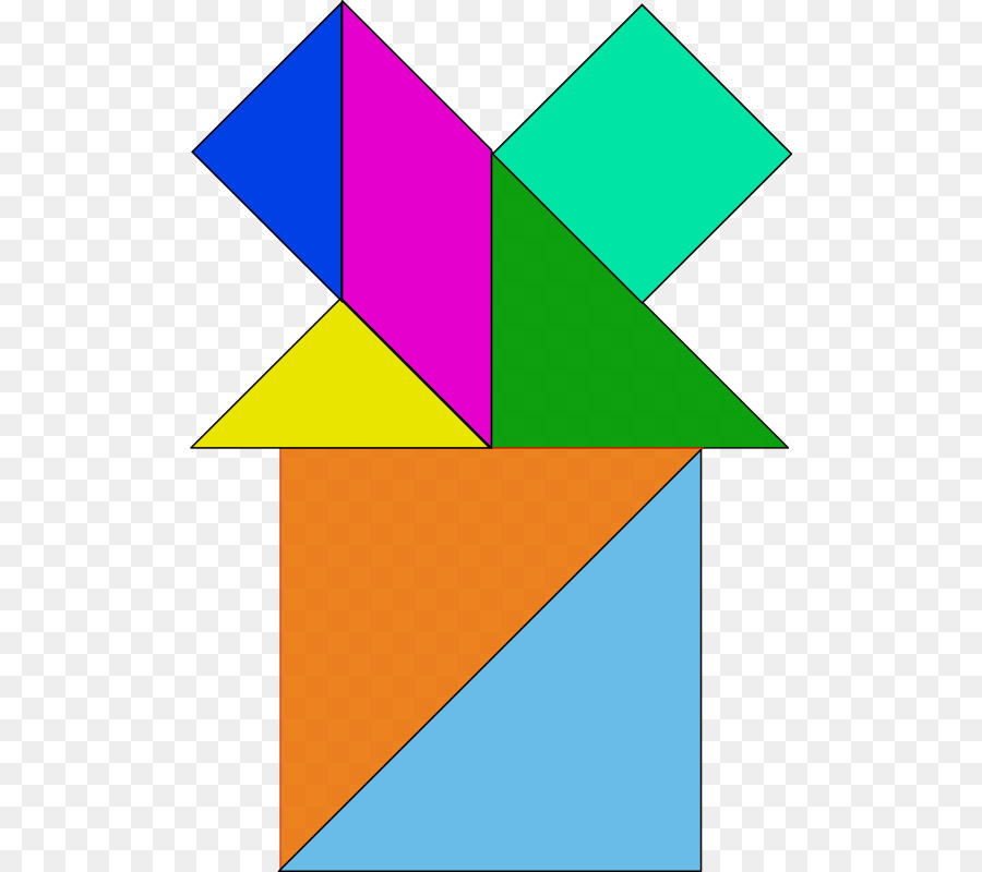 Quebra Cabeças，Tangram PNG