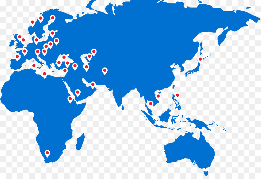 Mapa Mundial，Continentes PNG