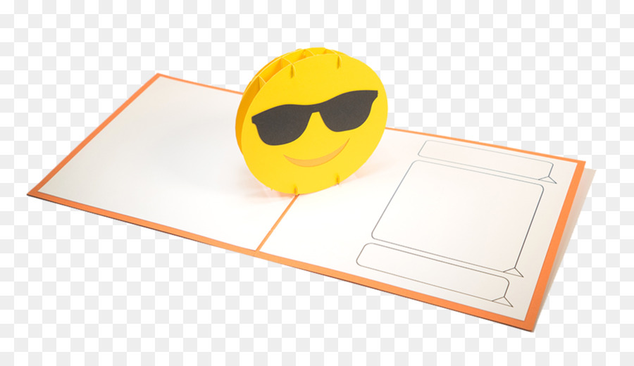 Papel Pop Cartões，Emoji PNG