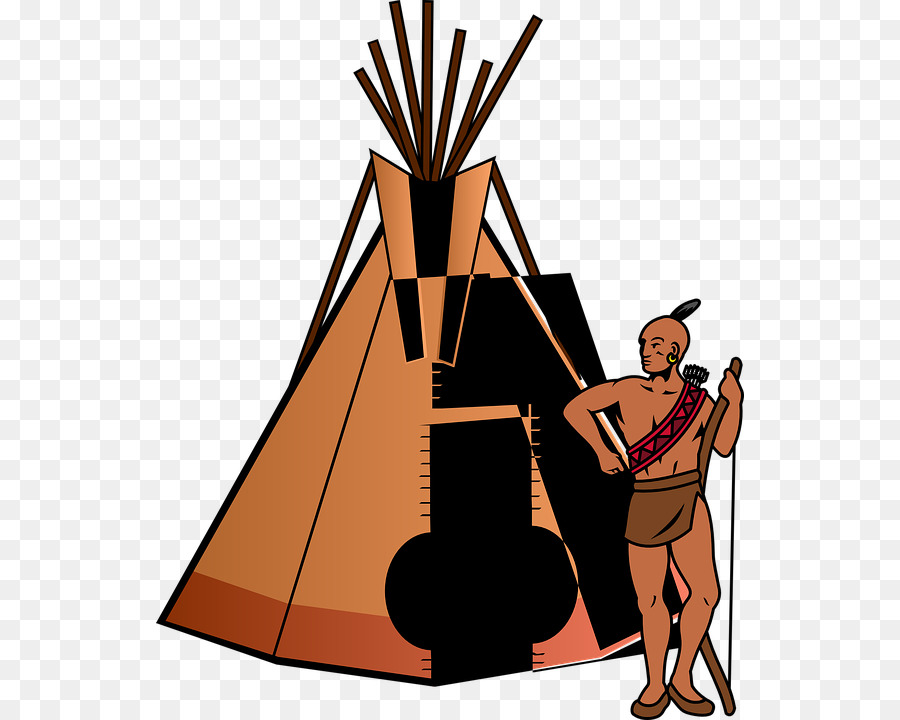 Tipi，Os Nativos Americanos Nos Estados Unidos PNG