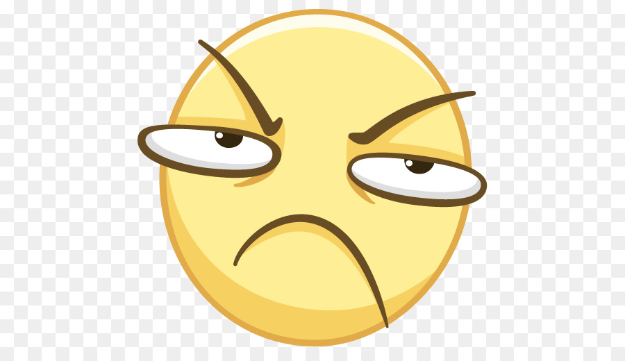 Emoji Irritado，Face PNG