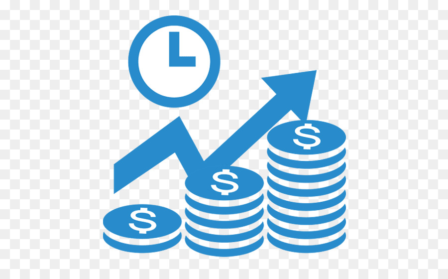 Moedas Empilhadas Com Seta Para Cima E Relógio，Seta Para Cima PNG