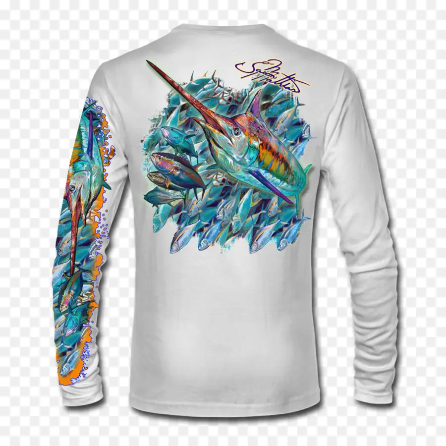 Camisa De Pesca，Manga Comprida PNG