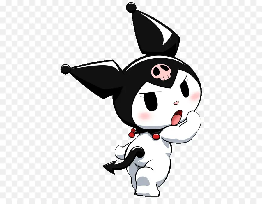 Personagem Kuromi，Desenho Animado PNG