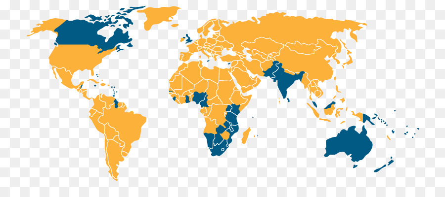 Mapa Mundial，Países PNG