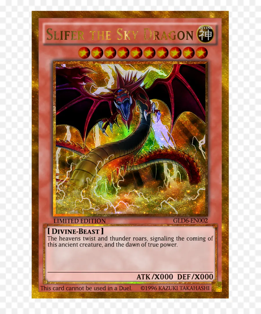 Slifer O Dragão Do Céu，Yu Gi Oh PNG