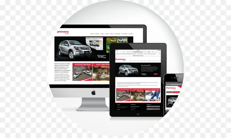 Responsive Web Design，Desenvolvimento Web PNG