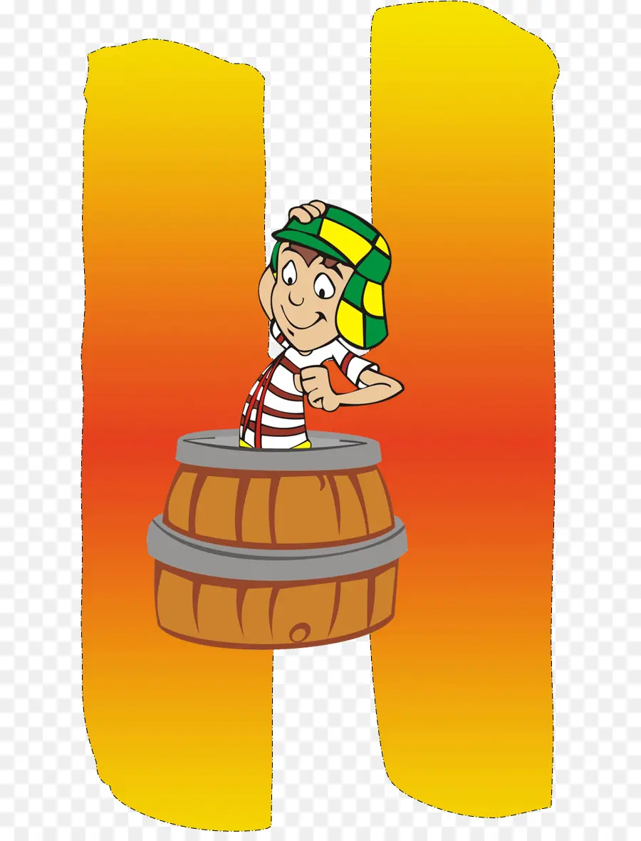 Personagem，Barril PNG