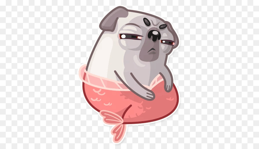 Pug，Telegrama PNG