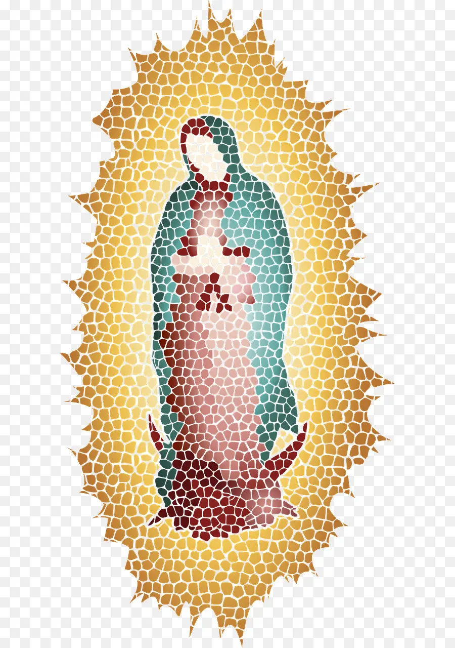 Virgem Maria Mosaica，Virgem Maria PNG