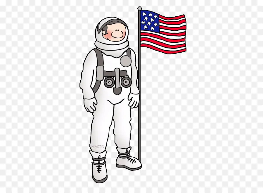 Astronauta，Bandeira PNG