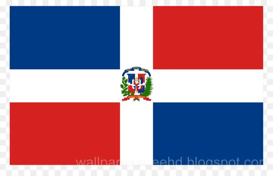 República Dominicana，Bandeira Da República Dominicana PNG