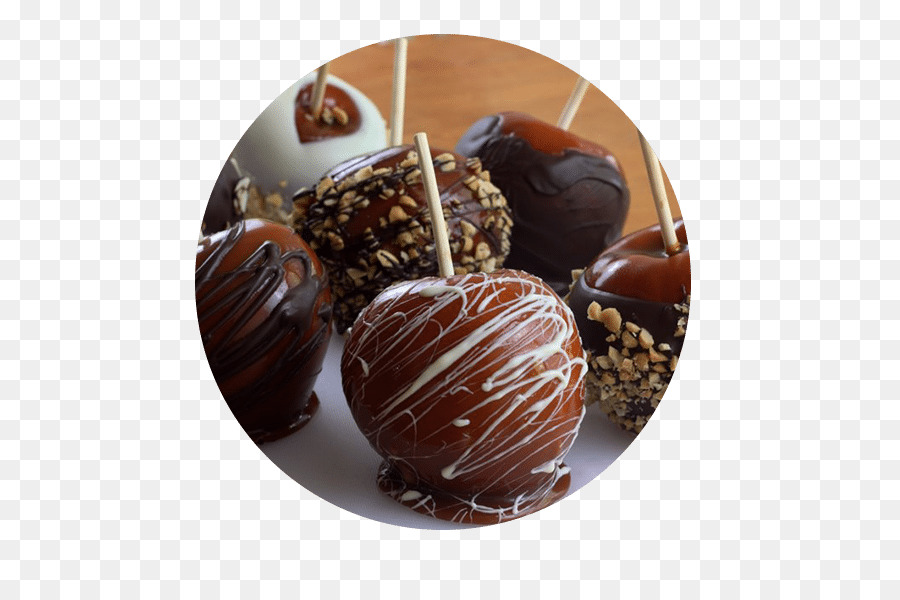 Trufa De Chocolate，Caramel Apple PNG