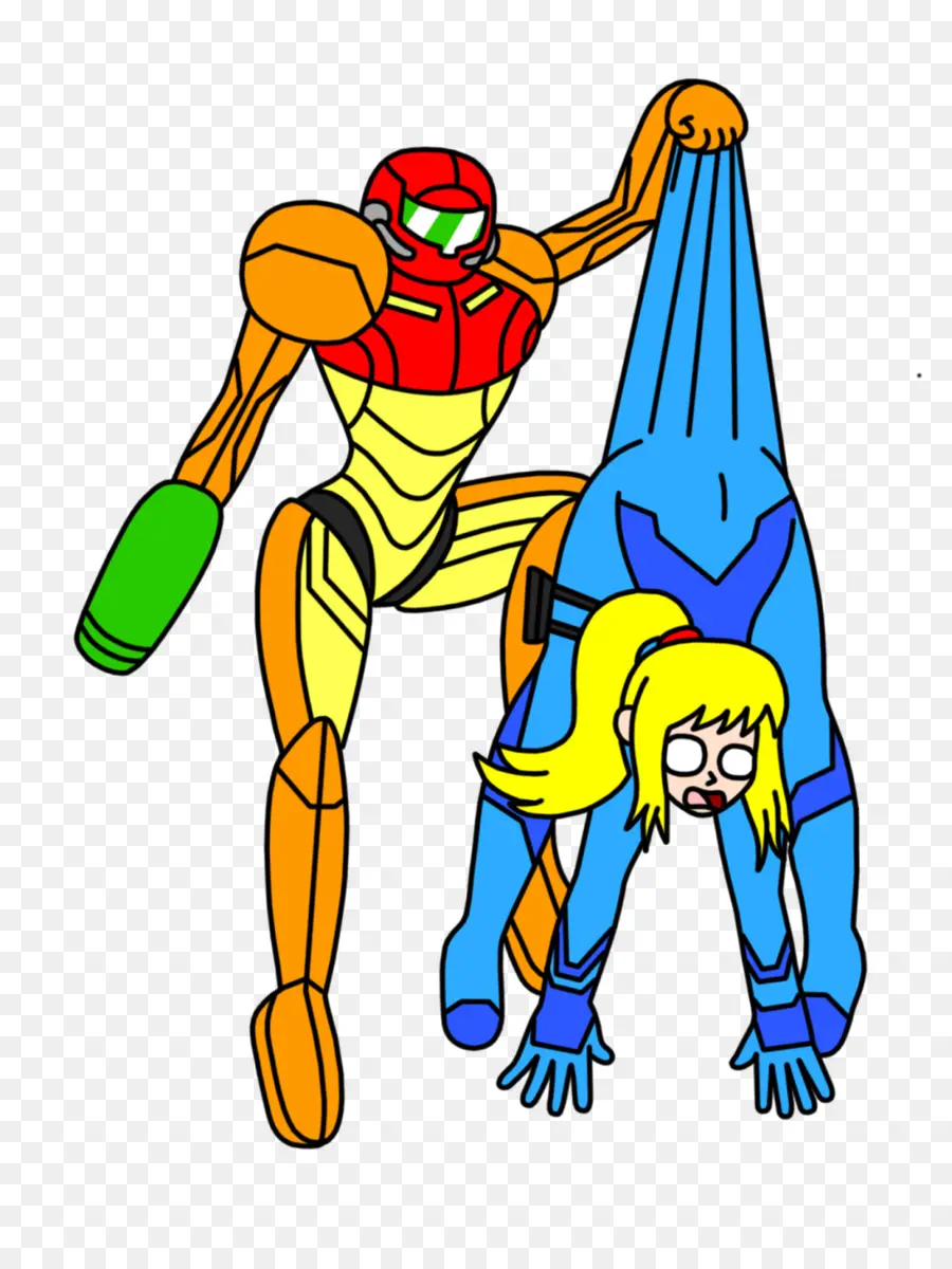 Samus E Zero Suit Samus，Metroide PNG