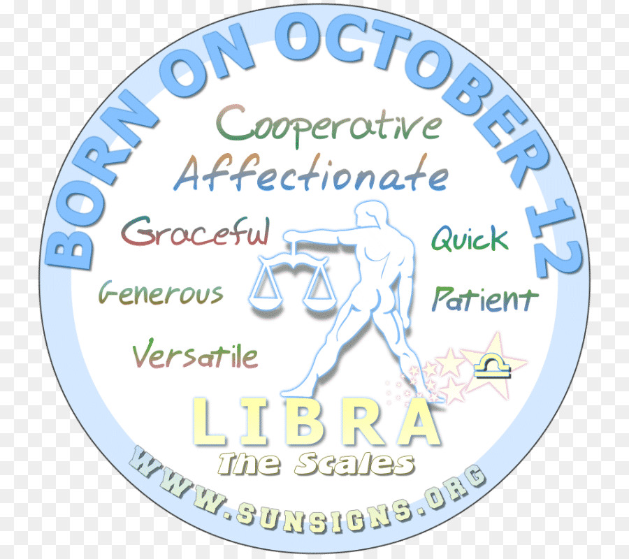 Signo De Libra，10 De Outubro PNG