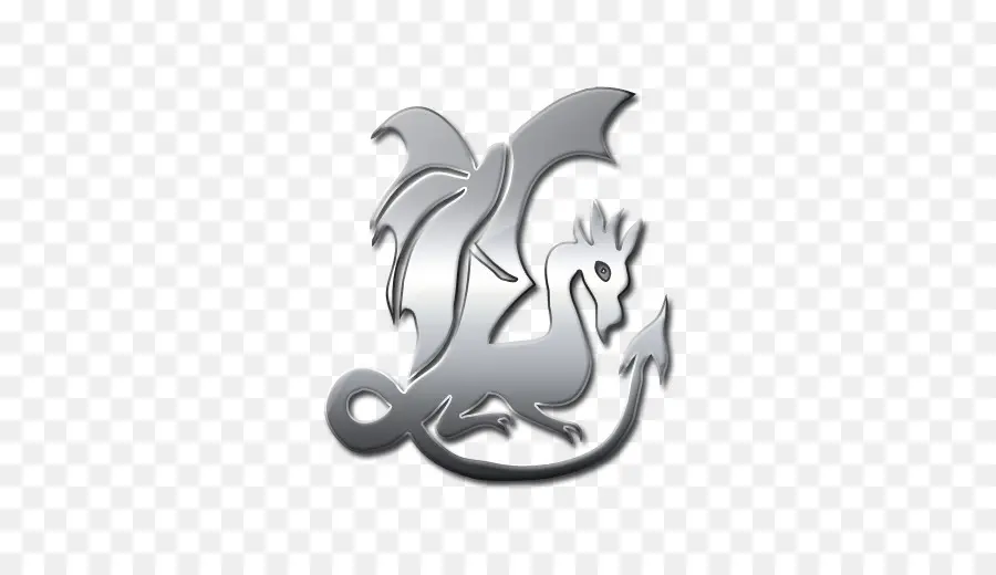 Emblema Do Dragão，Metálico PNG