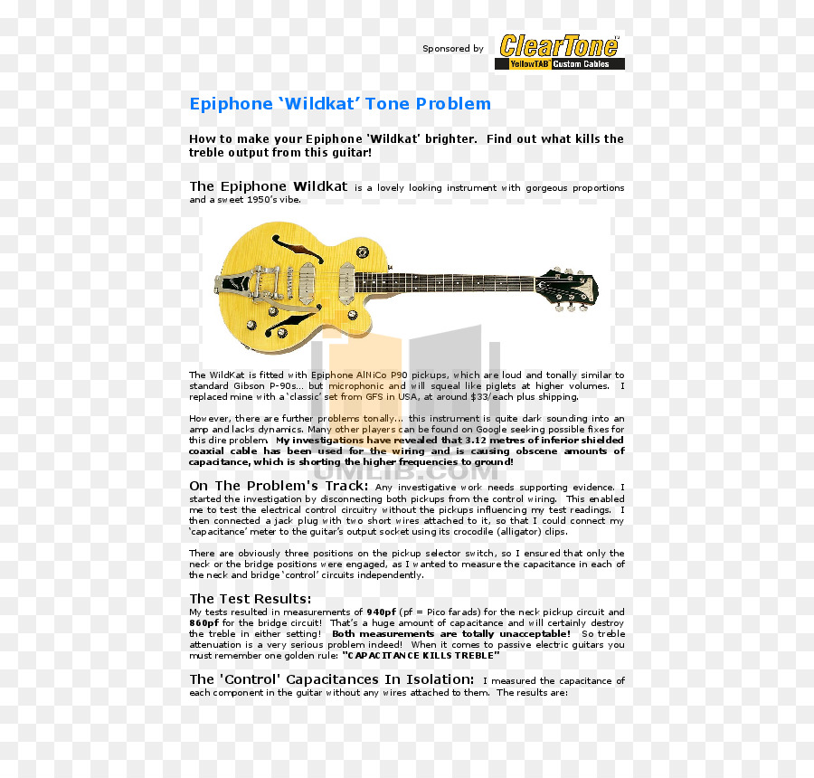 Epiphone，Epiphone Wildkat Royale Guitarra Elétrica PNG