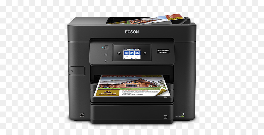 Epson Workforce Pro Wf4730，Impressora Multifuncional PNG