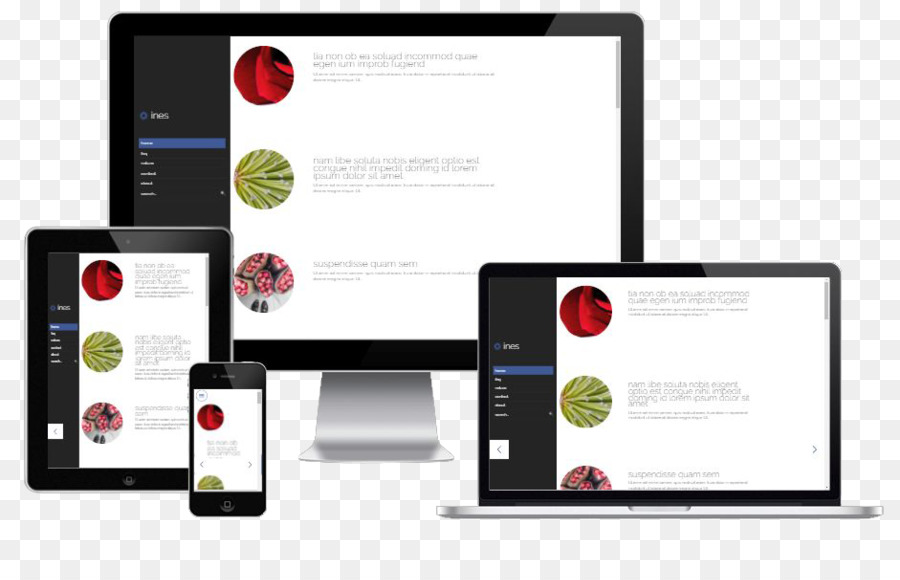 Responsive Web Design，Desenvolvimento Web PNG