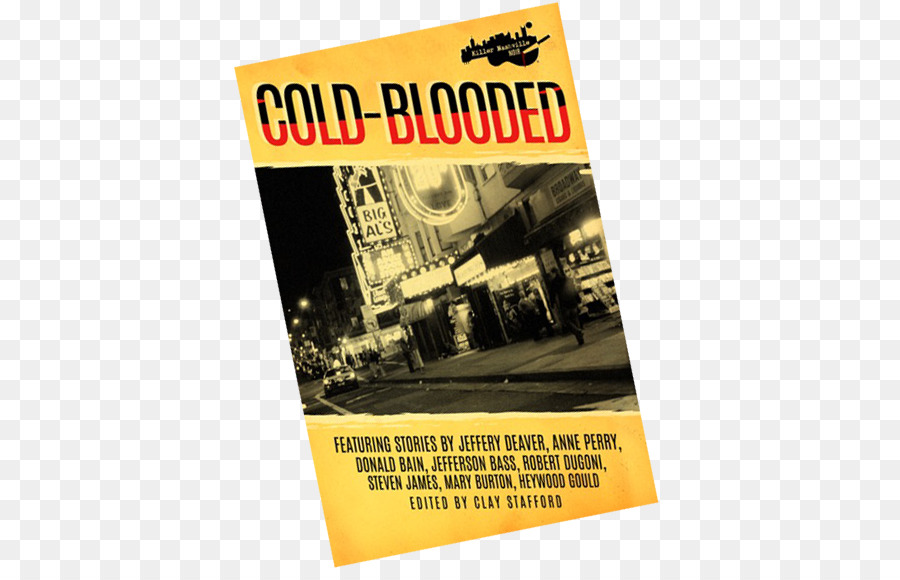 Killer Nashville Noir Coldblooded，Brochura PNG