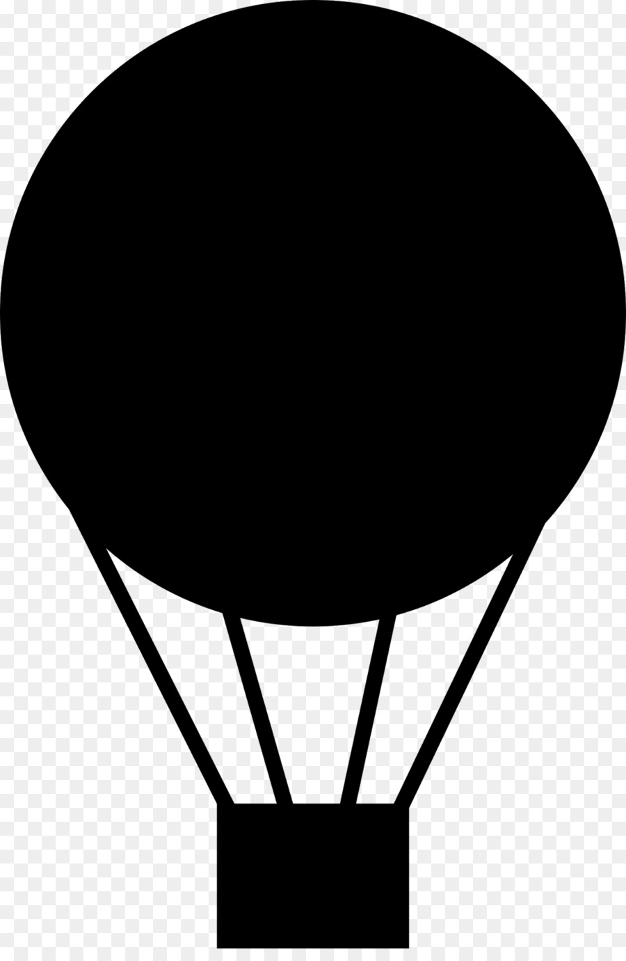 Balão De Ar Quente Preto，Balão PNG