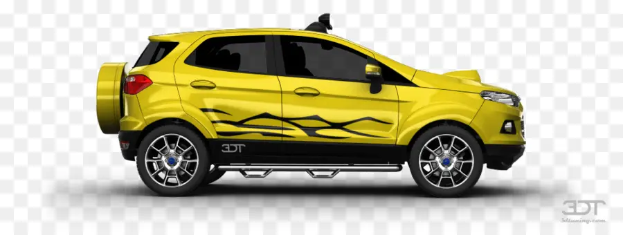 Carro Amarelo，Carro PNG