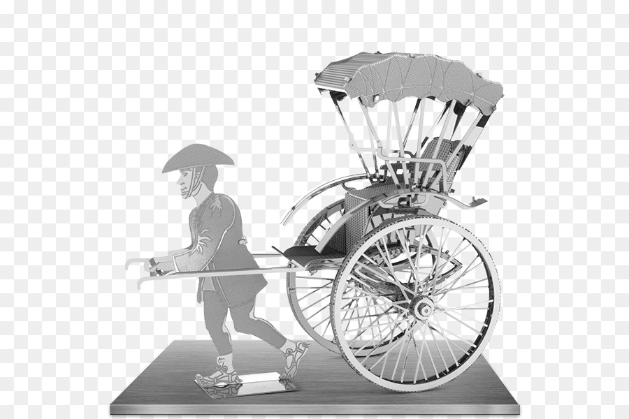 Rickshaw，Metal PNG