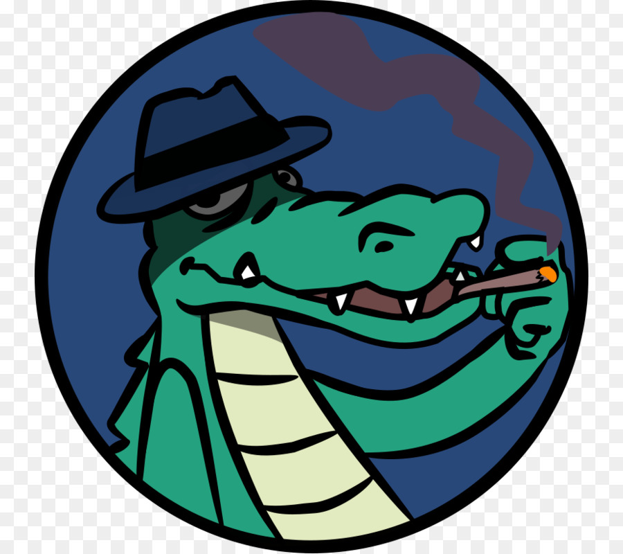 Crocodilo De Desenho Animado，Chapéu PNG