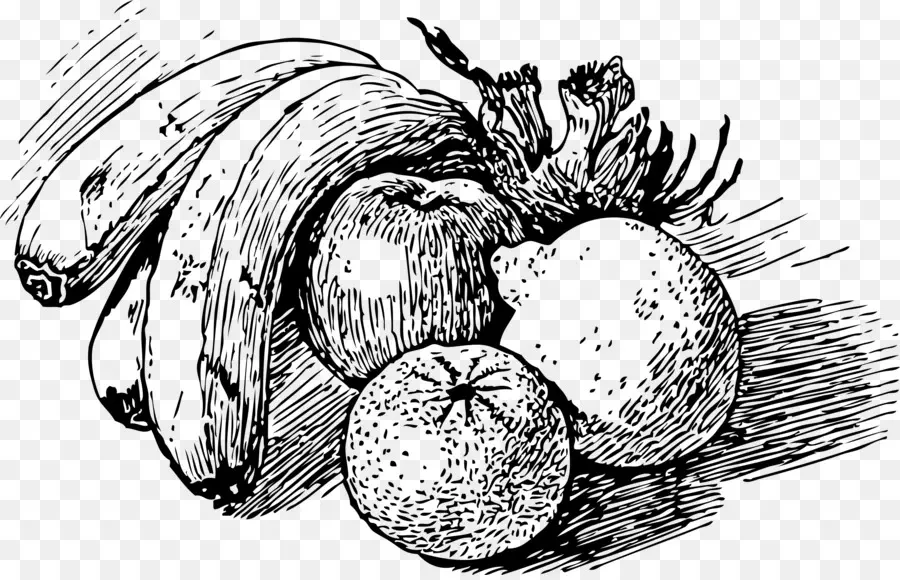 Desenho，Frutas PNG