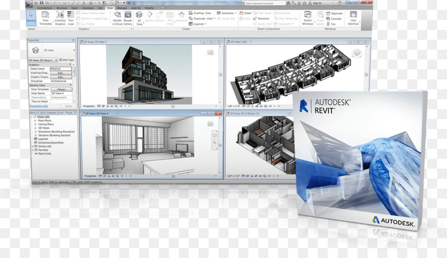 Autodesk Revit，Renderização PNG