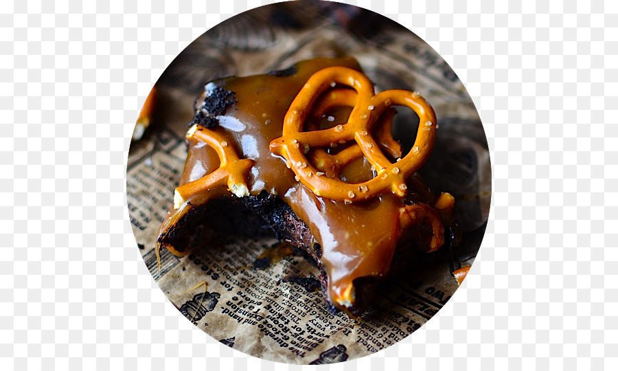 Chocolate Brownie，Caramelo PNG