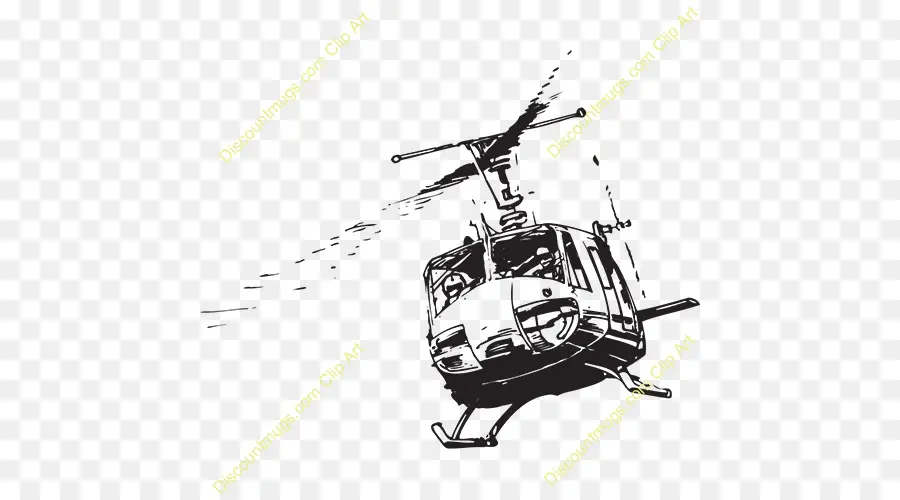 Bell Uh1 Iroquois，Rotor De Helicóptero PNG