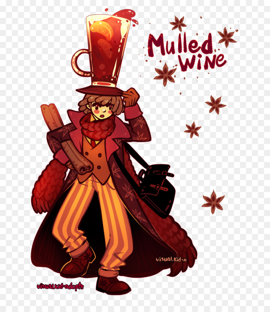 Personagem De Vinho Quente，Personagem PNG