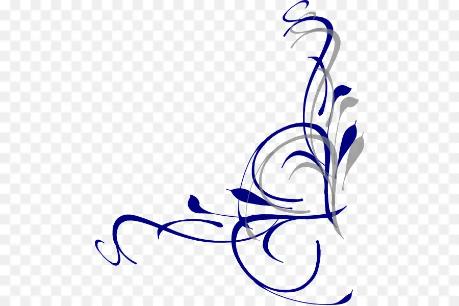 Desenho Floral，Roxo PNG