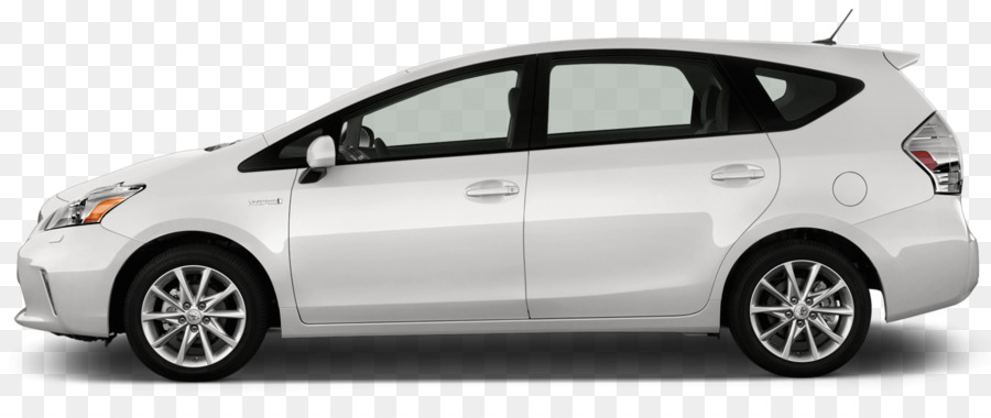 De 2014 A Toyota Prius V，Carro PNG