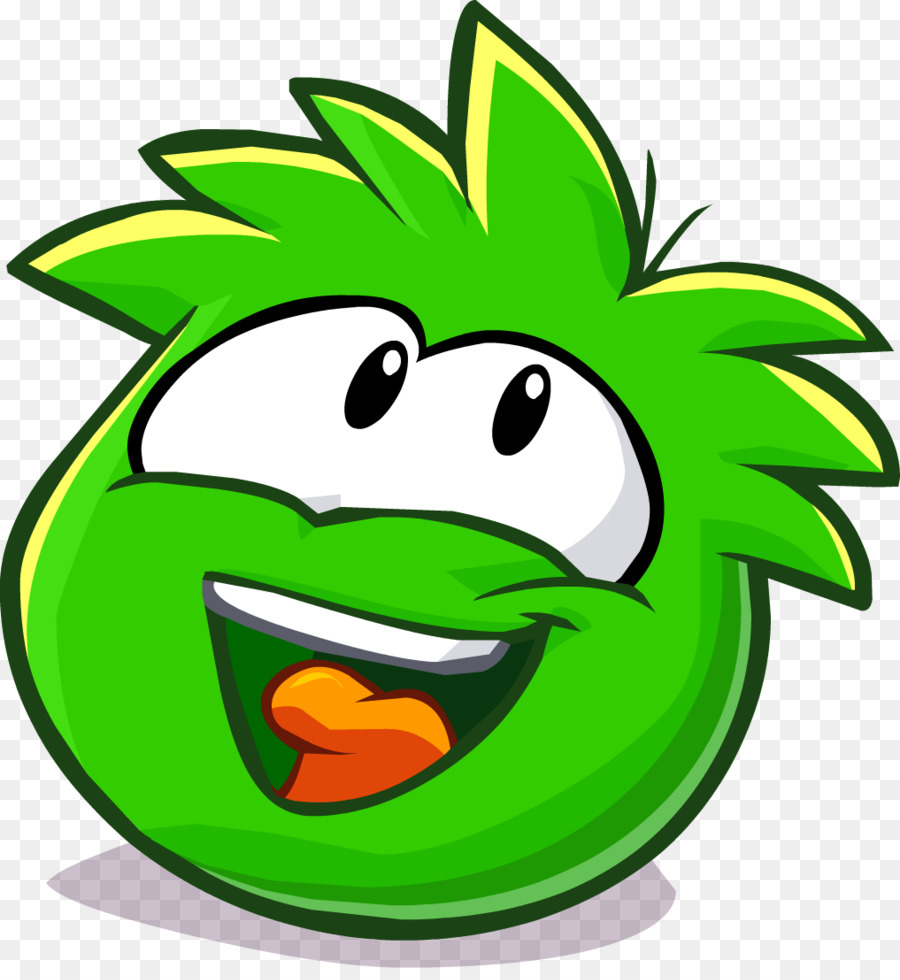 Personagem De Desenho Animado Verde，Sorrindo PNG