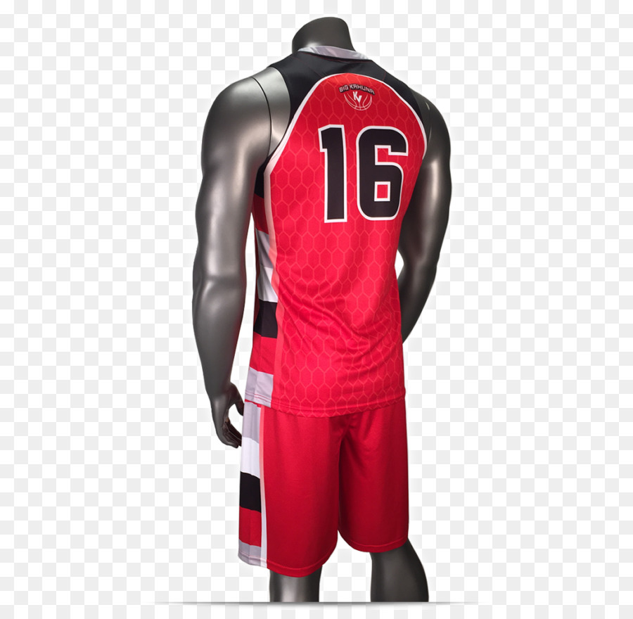 Uniforme Esportivo Vermelho，Jersey PNG