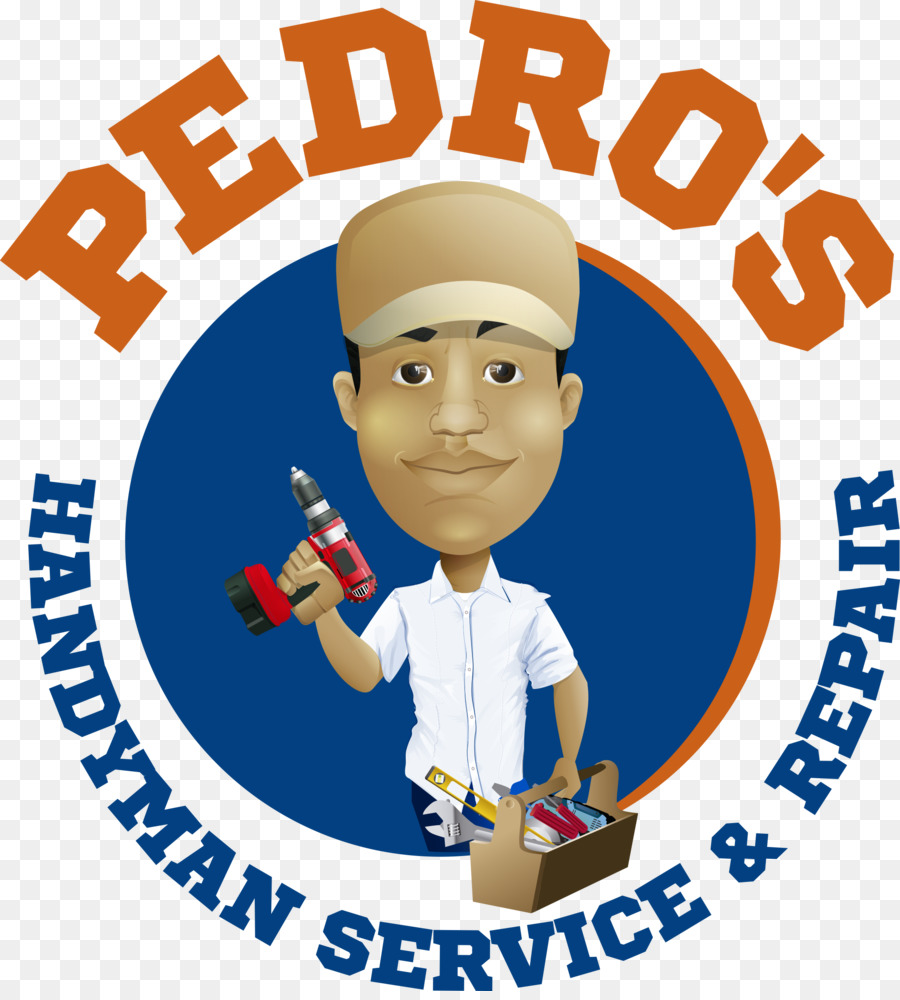 Pedro's Handyman Service Logo，Ferramentas PNG