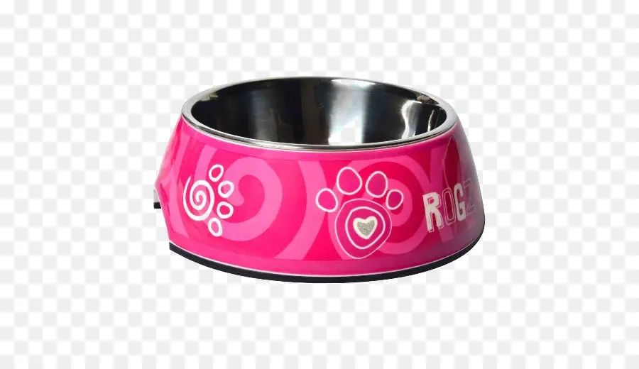 Tigela Rosa Para Animais De Estimação，Cachorro PNG