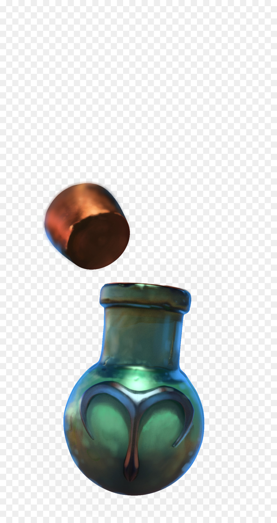 Vaso，Turquesa PNG