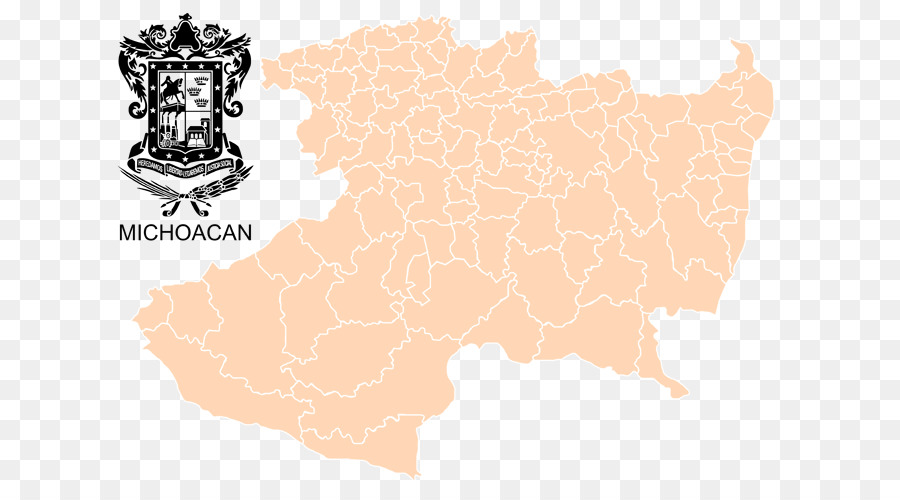 Michoacán，Mapa PNG