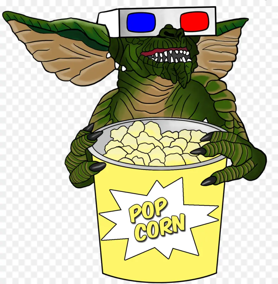 Gremlin，Pipoca PNG