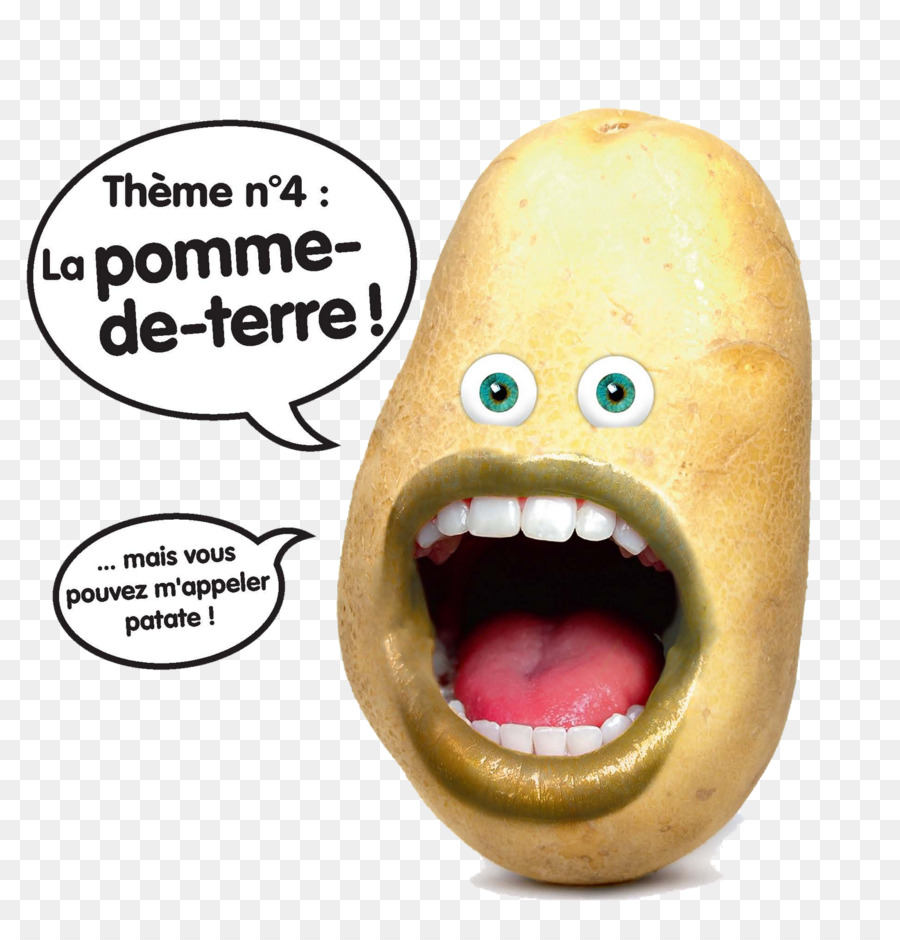 Batata Falante，Francês PNG