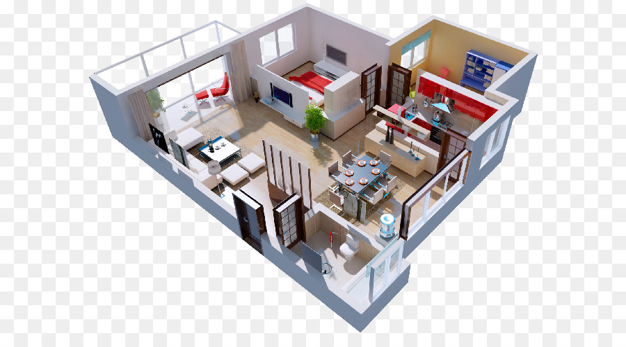 Layout Do Apartamento，Planta Baixa PNG