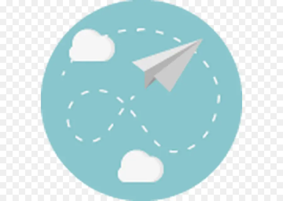 Avião De Papel，Nuvens PNG