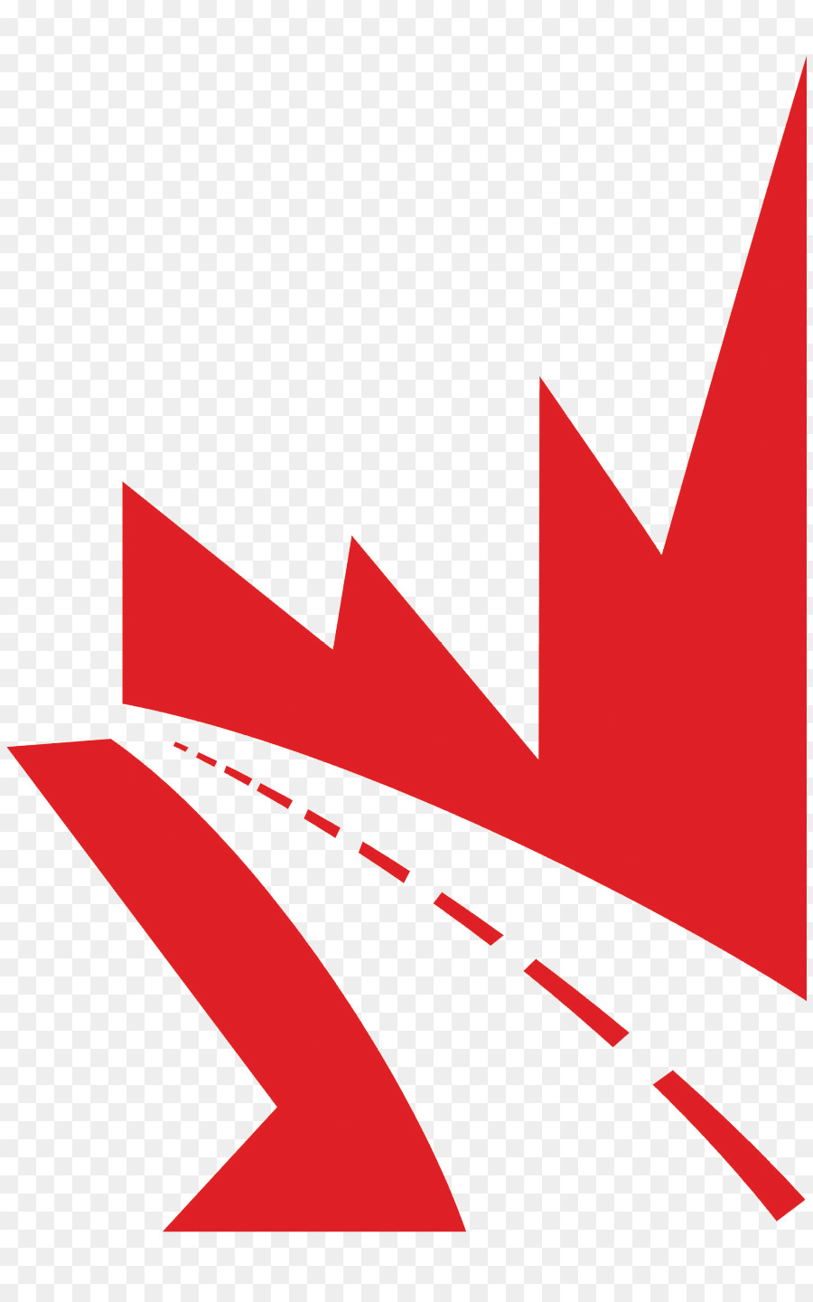 Desenho Geométrico Guia Para O Canadense Estradas，Canadá PNG