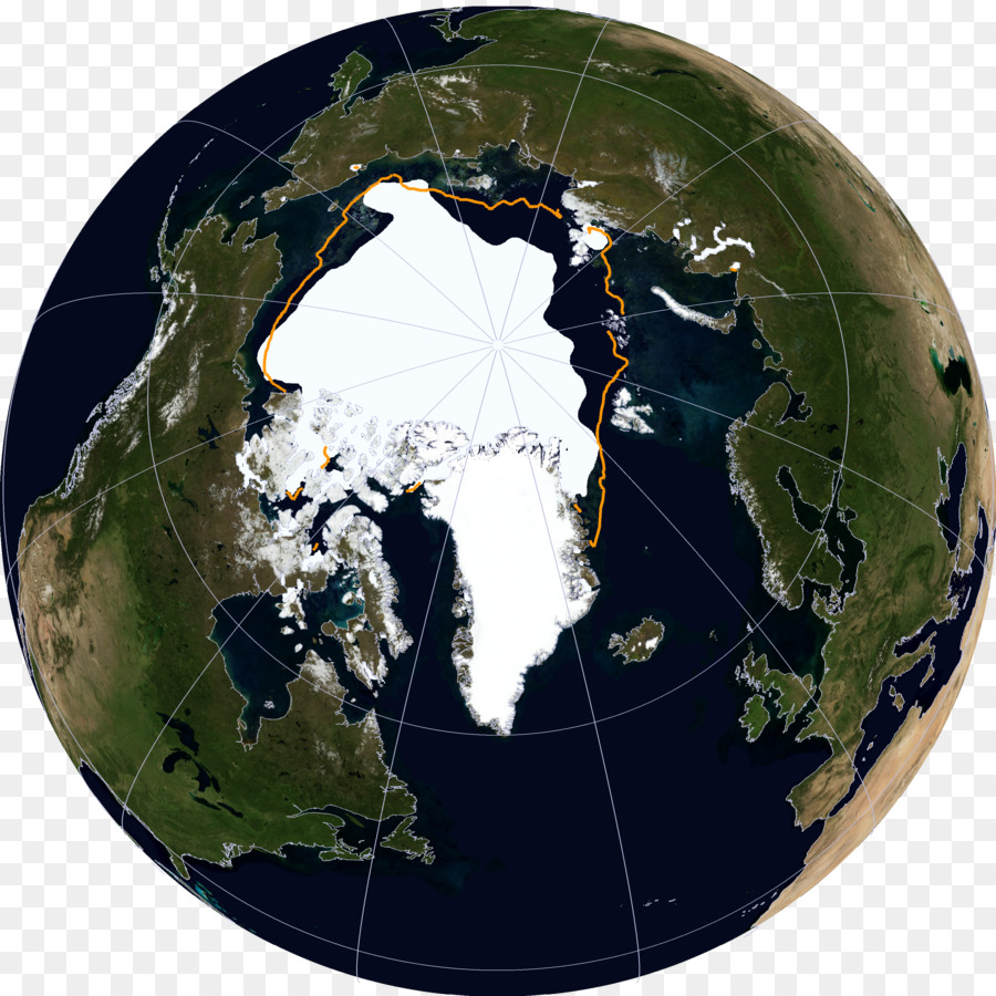 Oceano ártico，Terra PNG