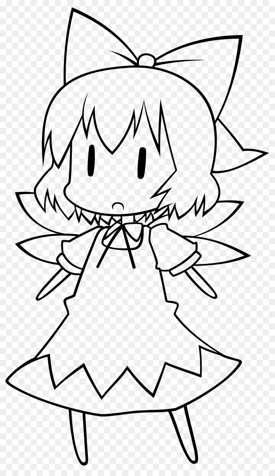 Cirno，Touhou Project PNG
