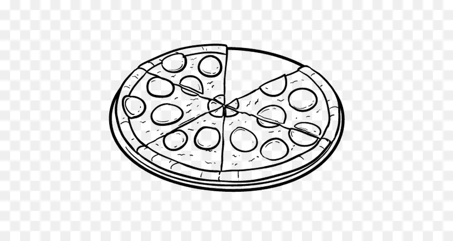 Desenho De Pizza，Pizza PNG